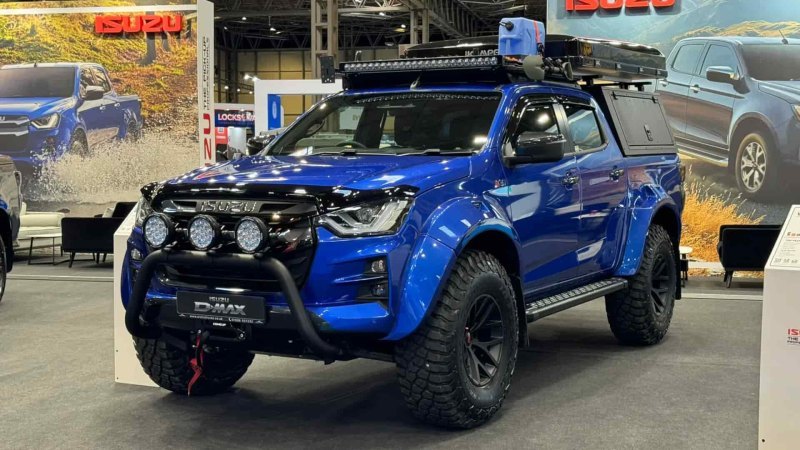 Показан самый прочный пикап Isuzu D-Max за его…