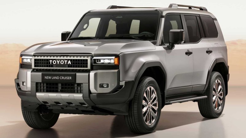 В США новые Toyota Land Cruiser Prado/250 продают…