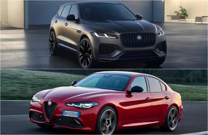 Jaguar F-Pace и Alfa Romeo Giulia