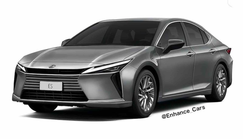Рендер нового Lexus ES