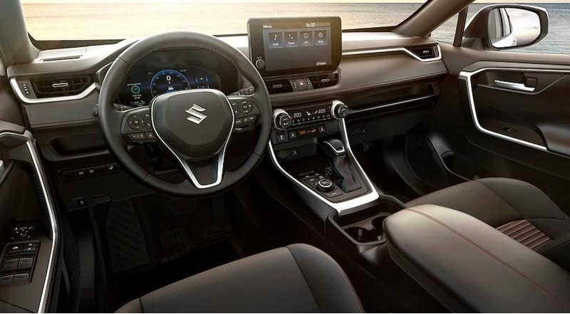 Внешне Suzuki Across отличается от бестселлера…