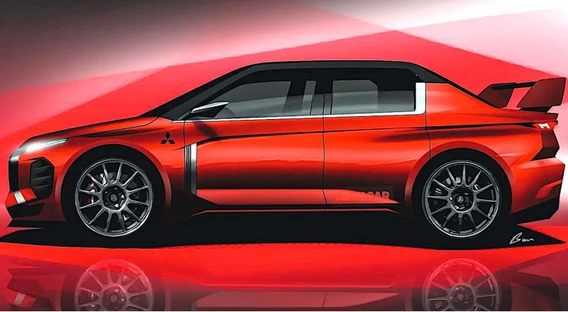 Mitsubishi тестирует новый Lancer Evolution:…