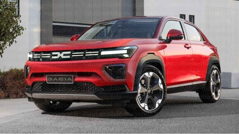 Рендер нового поколения Dacia Sandero Stepway
