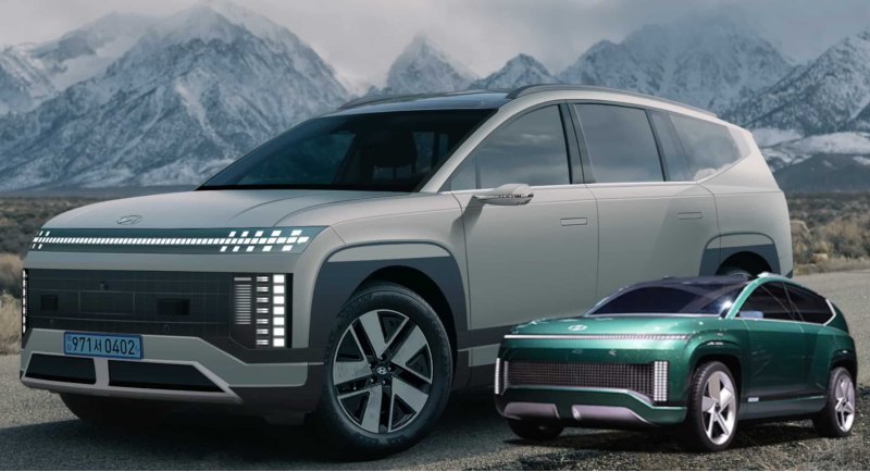 Будущий самый дорогой кроссовер Hyundai засняли…