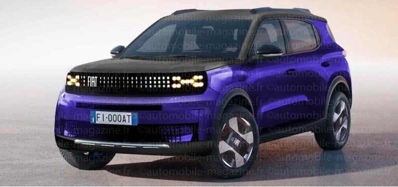 Рендер нового Fiat Multipla