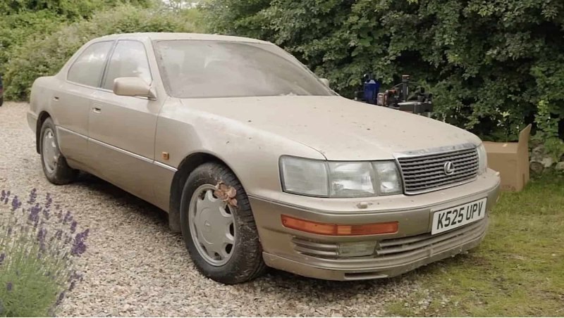 Что стало с Lexus LS400, простоявшем в гараже 32…