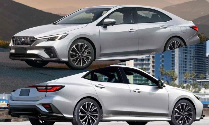 Новый Subaru Legacy раскрылся на неофициальных…