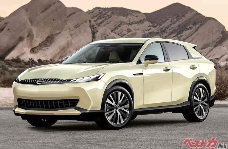 Рендер кроссовера Nissan Skyline. Фото: Best Car