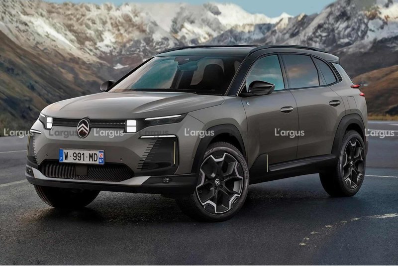 Рендер нового Citroen C5 Aircross. Изображение:…