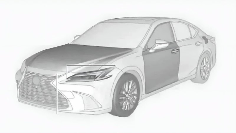 Обновленный Lexus ES – перемены снаружи и внутри…