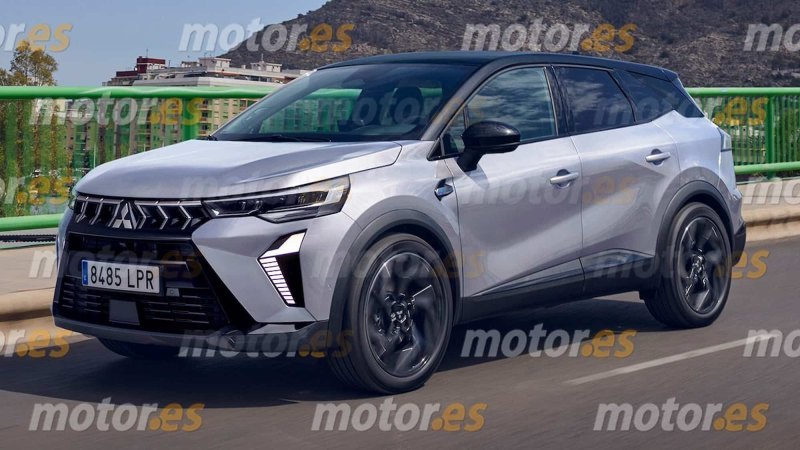 Рендер преемника Mitsubishi Eclipse Cross