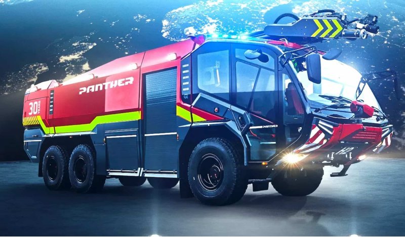 Rosenbauer создал пожарную машину Panther 6×6…