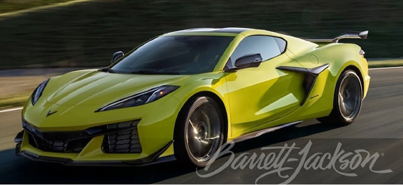 Первый экземпляр мощнейшего Corvette C8 Z06…