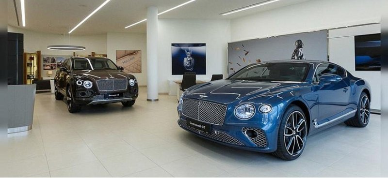 Продажи новых машин Bentley в России выросли на…