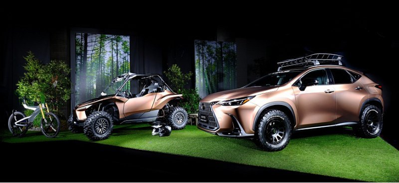Lexus представил прочный концепт NX PHEV Off-Road…