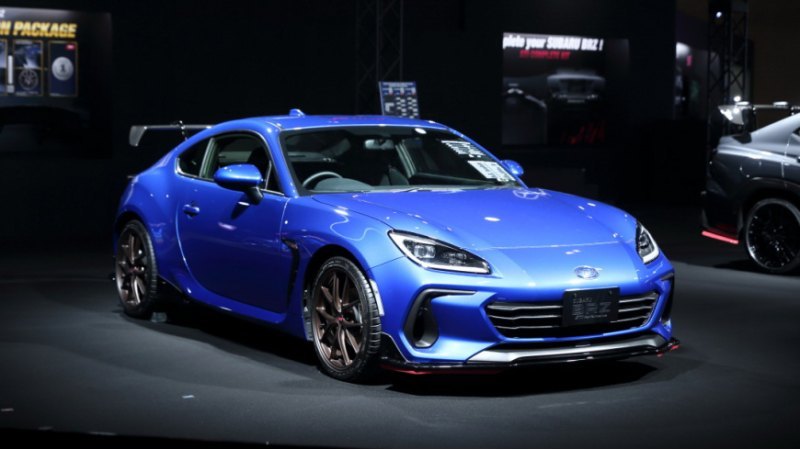 Далее идет концепт Subaru BRZ STI Performance.…