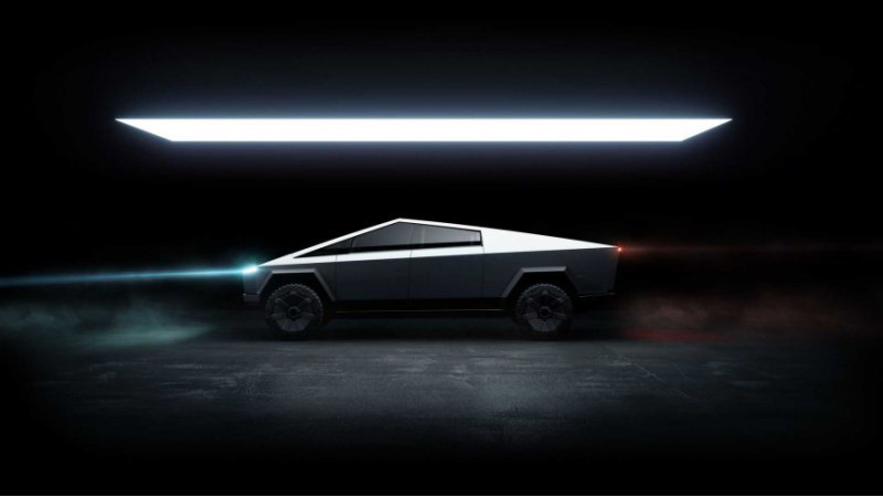 Новый прототип Tesla Cybertruck недавно был…