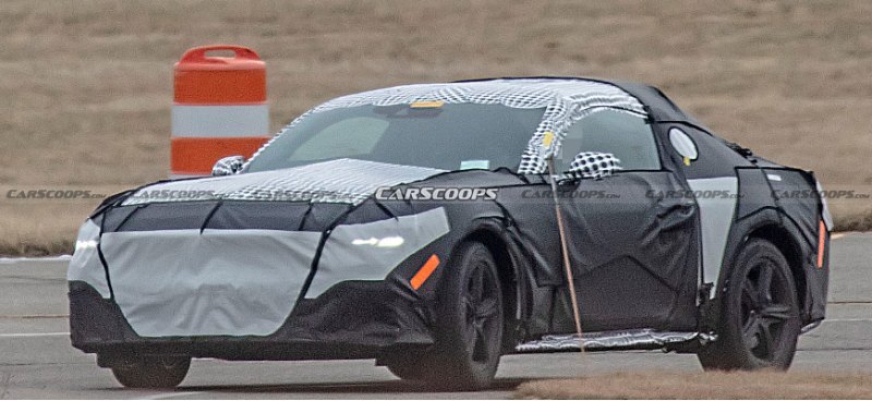 Обновленный Ford Mustang 2023 года заметили на…