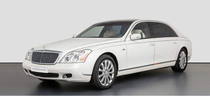 Редчайший Maybach цвета слоновой кости выставили…