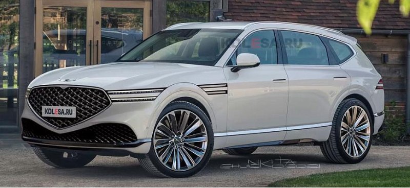Электрокроссовер Genesis GV90 оснастят очень…