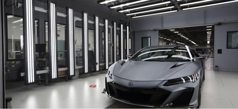 Acura начала производство «прощального» Acura NSX…