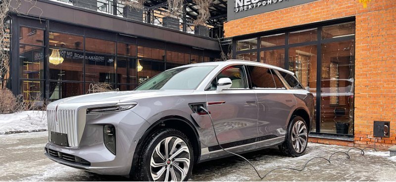 Новый электрический кроссовер Hongqi E-HS9 вышел…