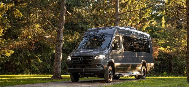 Этот автодом на базе Sprinter Camper получил…
