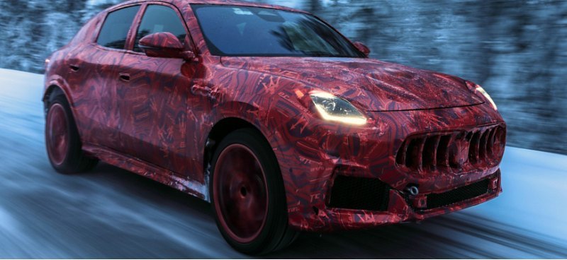 Новый кроссовер Maserati Grecale вышел на зимние…