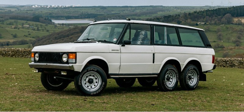 На аукционе eBay продают классический Range Rover…
