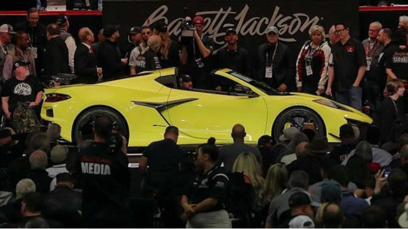 Новый Corvette Z06 2023 модельного года…