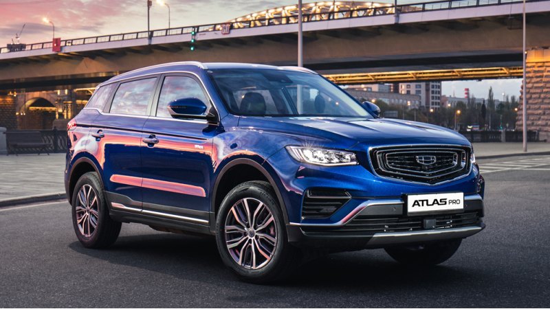 В январе 2022 года Geely Atlas Pro получил на…