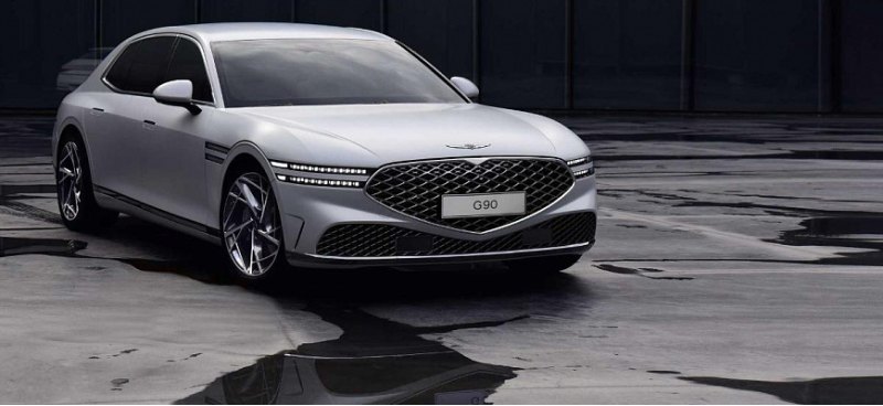 Новый седан Genesis G90 2023 модельного года…
