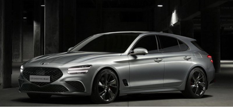 Новый универсал Genesis G70 Shooting Brake…