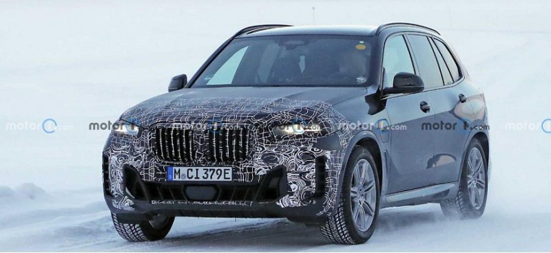На тестах замечен прототип кроссовера BMW X5 2023…