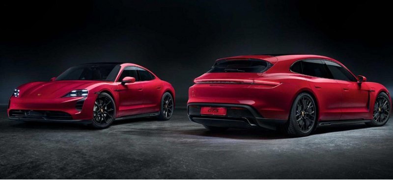 Объемы продаж электрического Porsche Taycan…