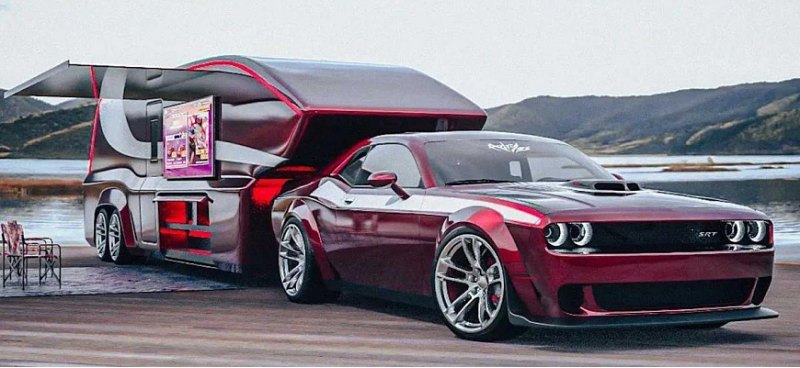 Dodge Challenger получил стильный туристический…