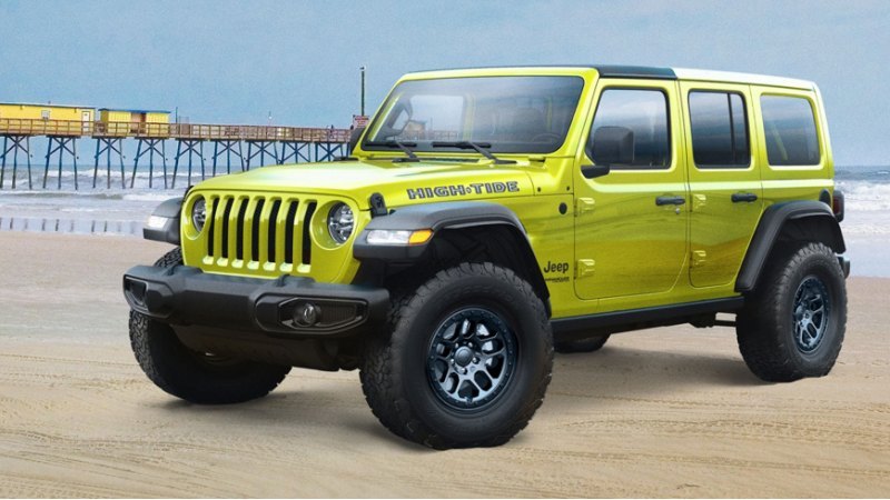 Помимо вариантов High Tide и Jeep Beach,…