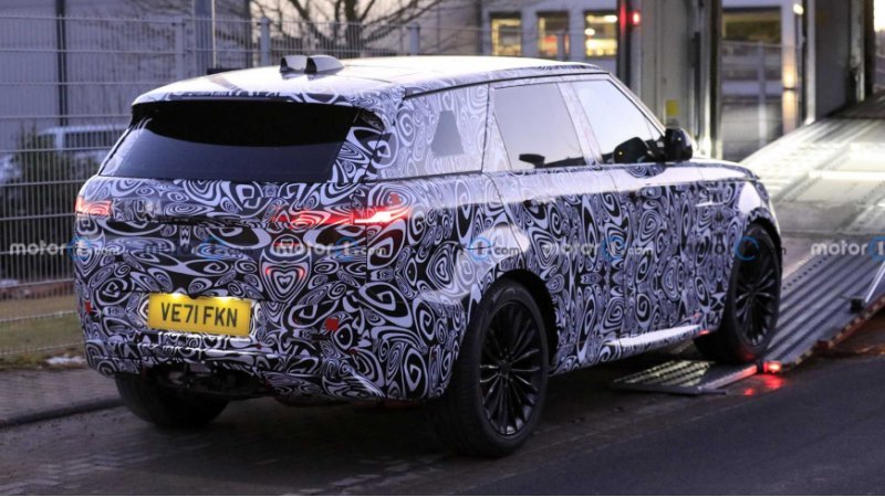 Полностью электрический Range Rover Sport…
