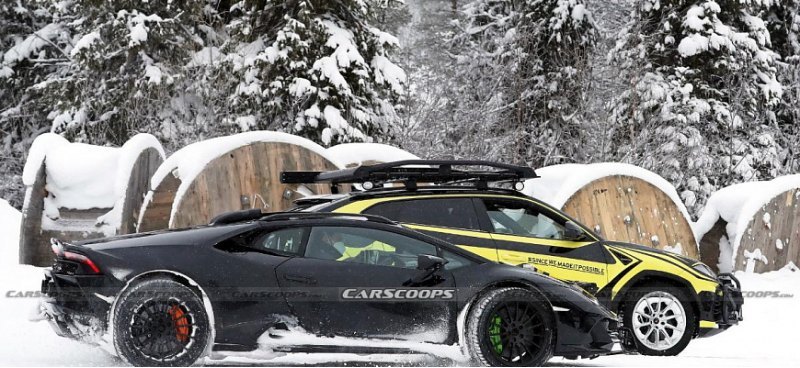 Внедорожный суперкар Lamborghini Huracan Sterrato…