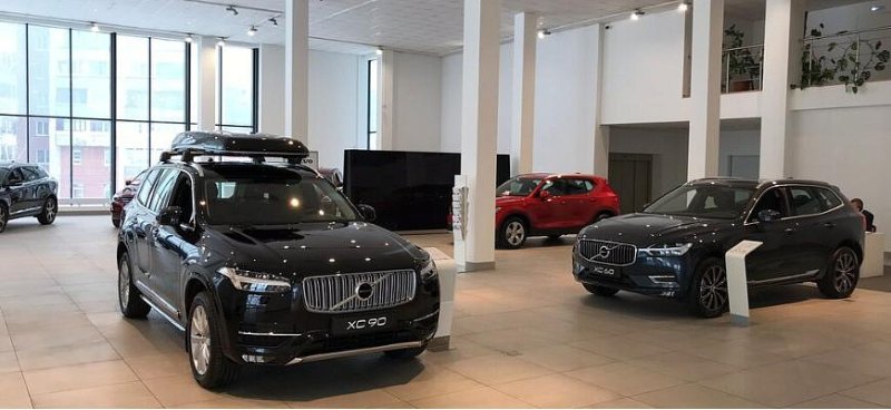 Продажи новых машин Volvo в России снизились на…