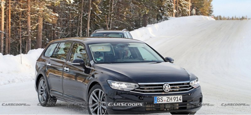 Volkswagen вывел на испытания универсал…