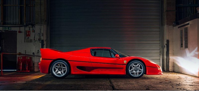 Редчайший праворульный Ferrari F50 выставили на…