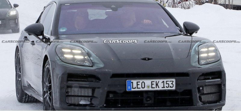 Фотошпионы заметили прототип Porsche Panamera…