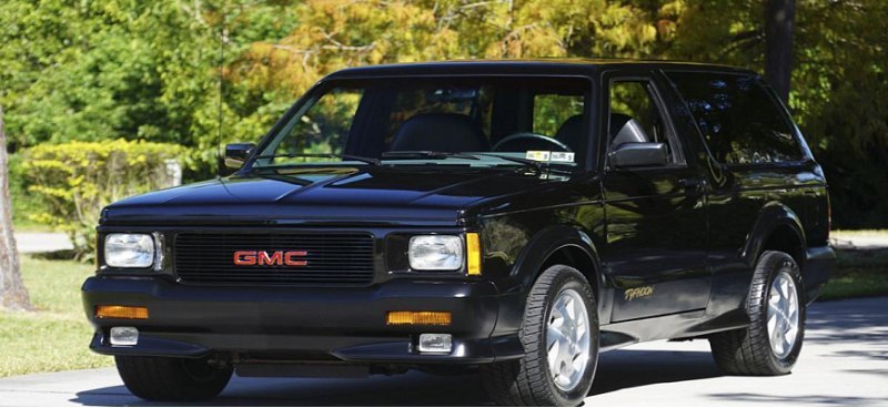 Редкий внедорожник GMC Typhoon 1993 года выпуска…