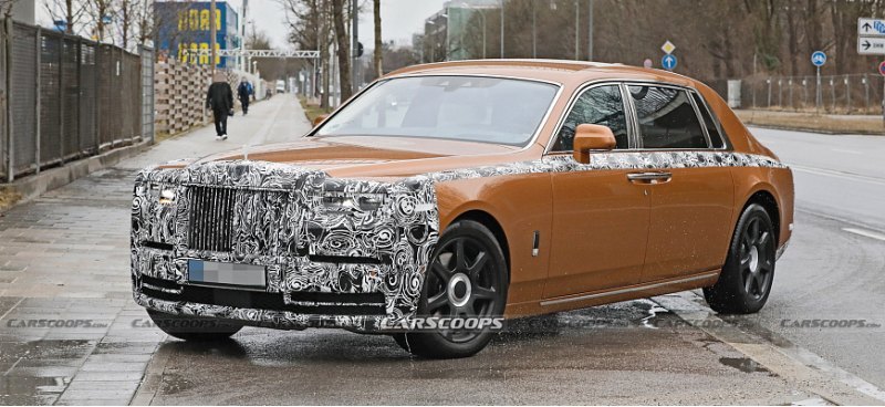 Rolls-Royce Phantom Facelift 2023 года все еще…