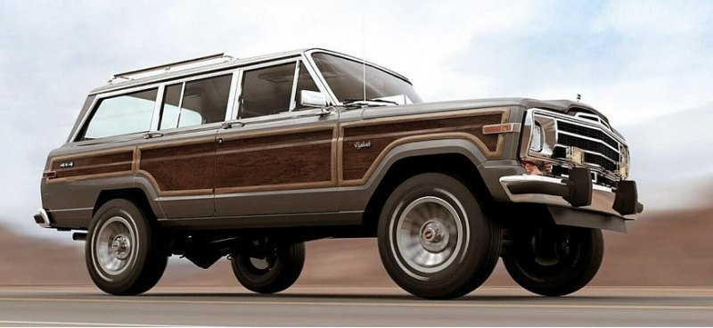 Классический Jeep Grand Wagoneer оснастили…