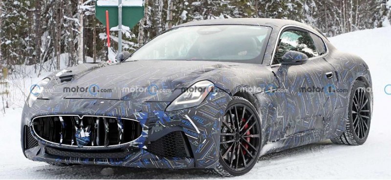 Maserati GranTurismo лишился части камуфляжа на…