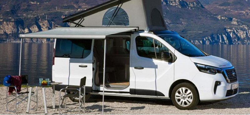 Nissan представил кемпервэн Primastar Seaside с…