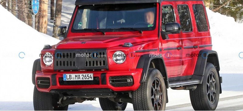 Компания Mercedes-AMG тестирует внедорожник…