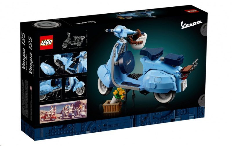 Набор Vespa 125 будет доступен на сайте Lego.com…